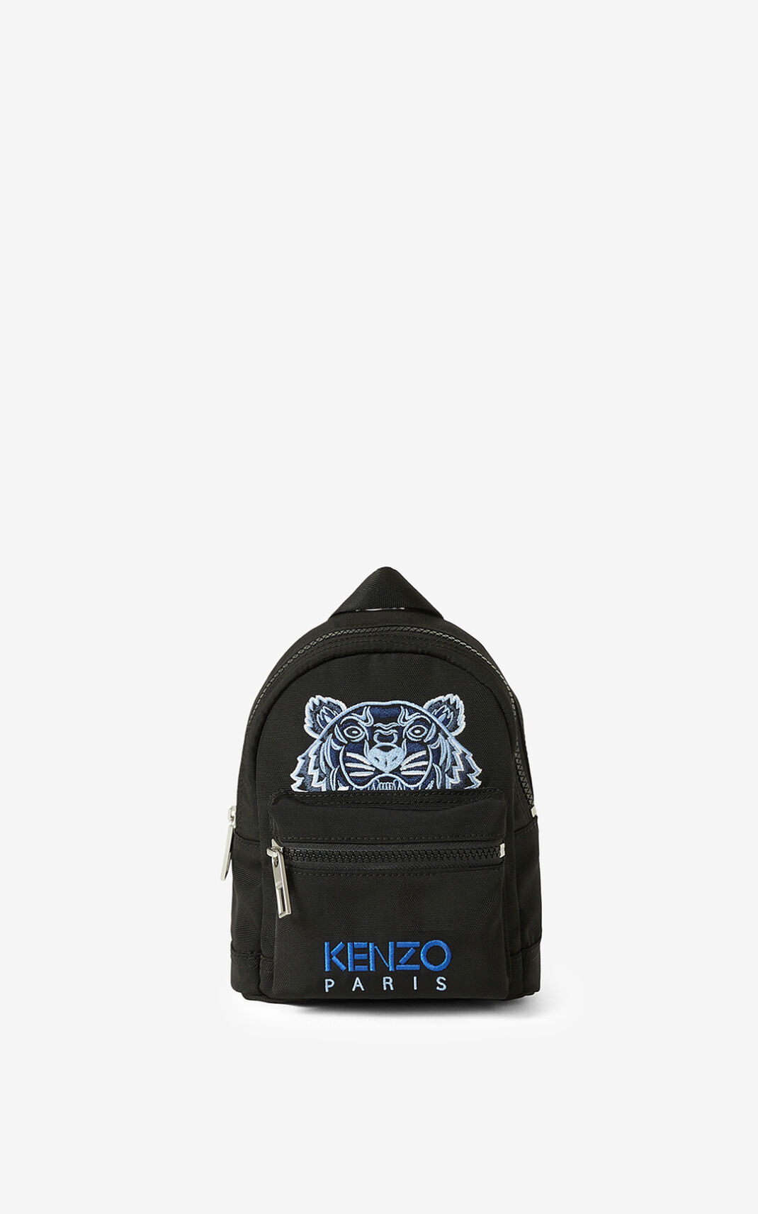 Kenzo Mini Vászon Kampus Tiger Hátizsák Női Fekete | ID.845731